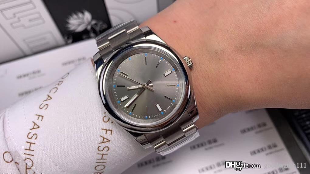 

2019 new Sport Fashion brand Oyster Perpetual 36mm Mens Luxury Watch Stainless Steel Designer Automatic Movement Mechnical Wristwatch