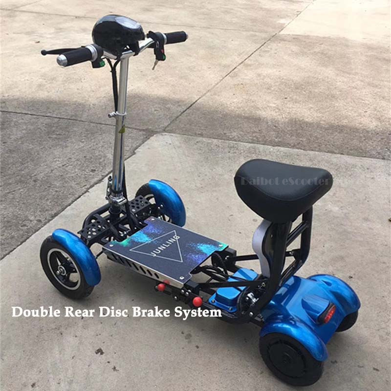 Daibot Four Wheel Electric Skateboard Portable Electric Scooters 10 Inch 36V Foldable Electric Scooter For DisabledElderly (22)