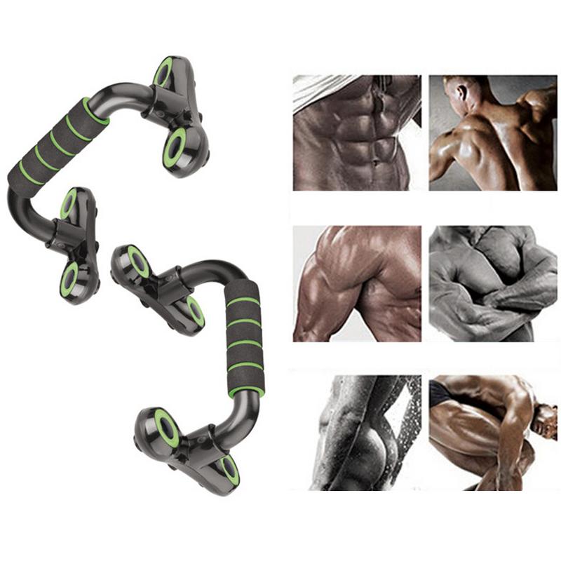 

In Stock Fitness Push Up Bar Push-Ups Stands Bars for Building Chest Muscles Home or Gym Exercise Training