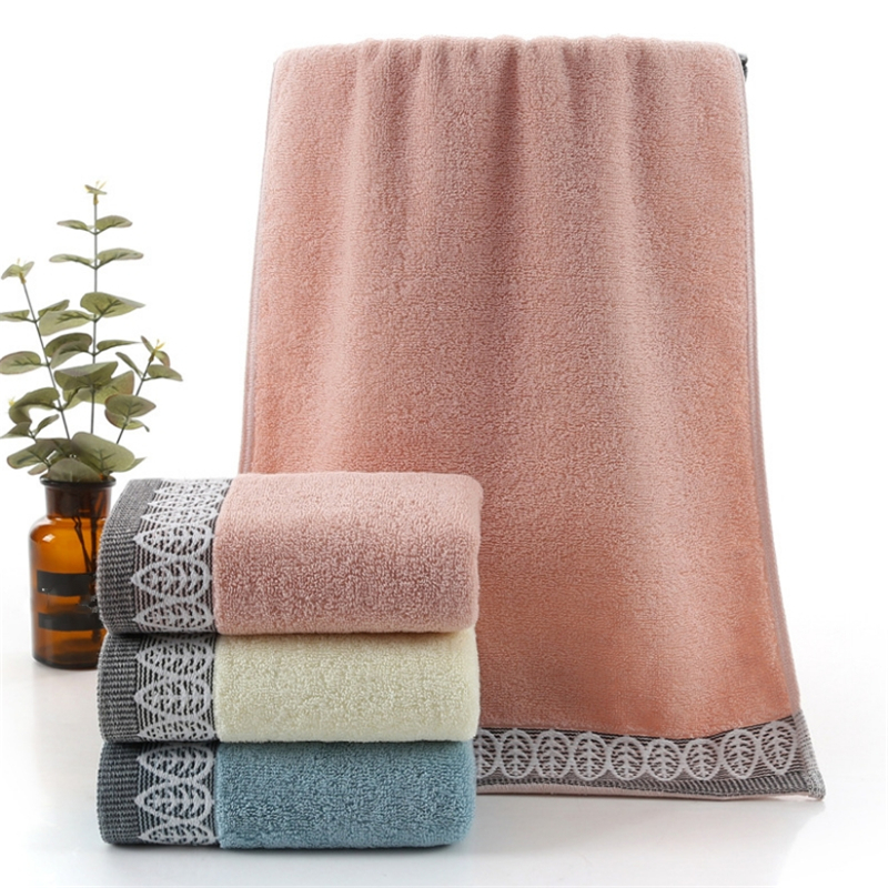 

factory direct cotton jacquard towel thick soft absorbent home bathroom hotel for adults towels 3575cm, Customize
