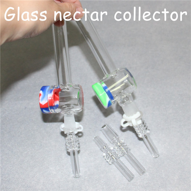 

mini nectar collector kit hookahs quartz dab straw Glass water pipes bong smoking pipe Oil Rigs rig dabs