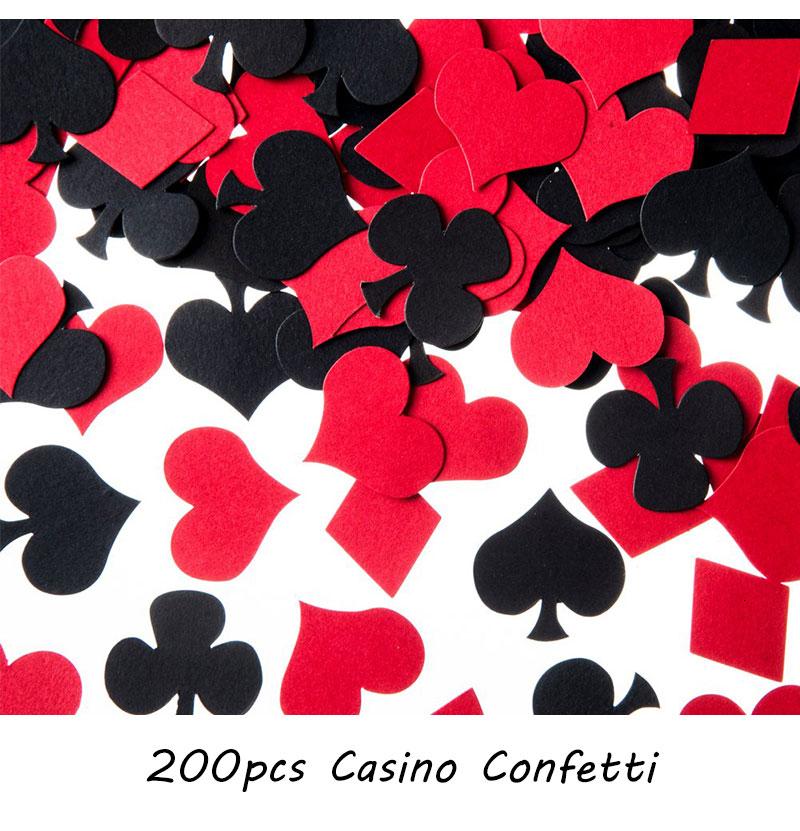 2019 Casino Theme Balloon Arch Casino Decoration Party Poker Las
