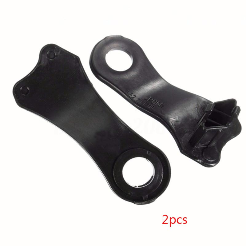 

2 Pairs Durable Plastic Headlight Clips Repair Brackets Headlight Hanger E60 Halogen For E60 E61 #63126941478