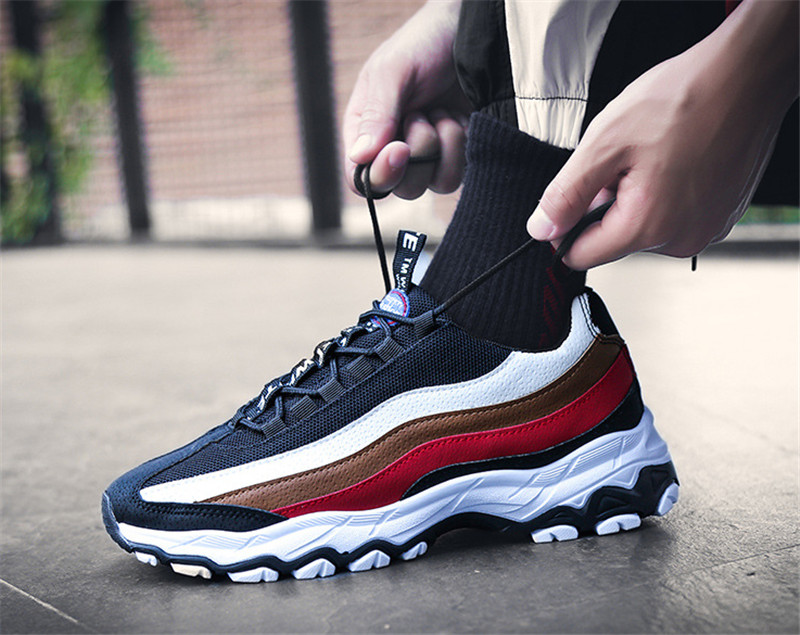 

hot sale high quality spring new mens shoes trend casual sports shoes leather crossborder explosive mens running shoes manufacturers