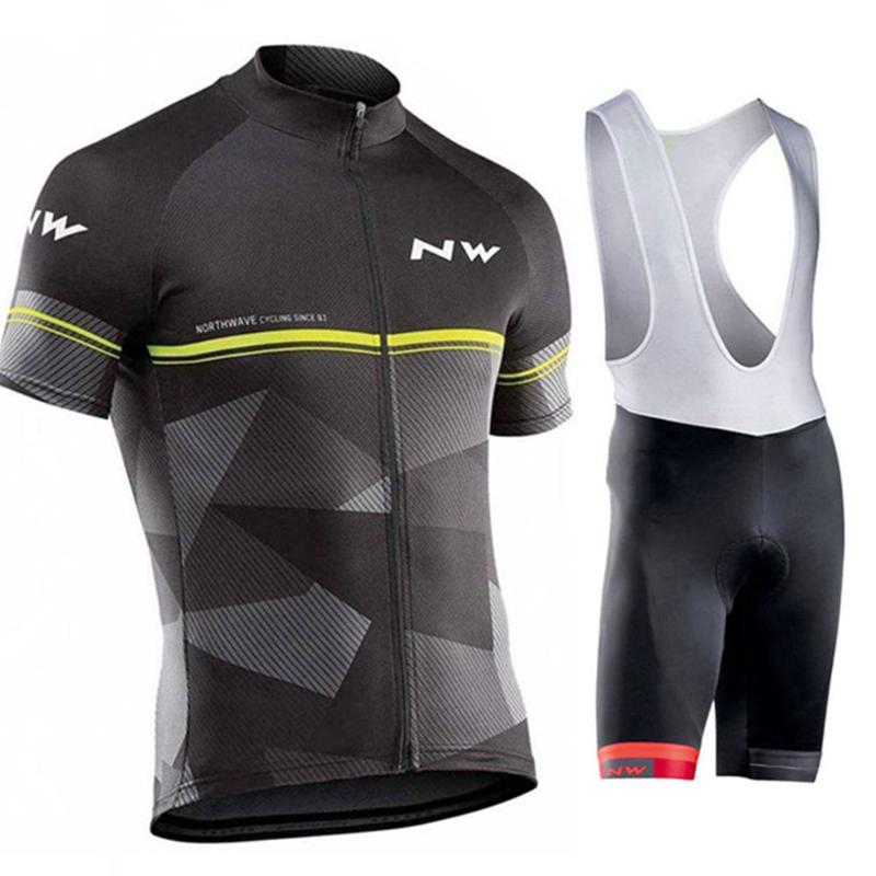 

2020 Men Summer Short Sleeve Strap Bib Shorts Cycling Jersey Set Clothing Pro Team Mountain Road Triathlon Wear Clothes, Multi