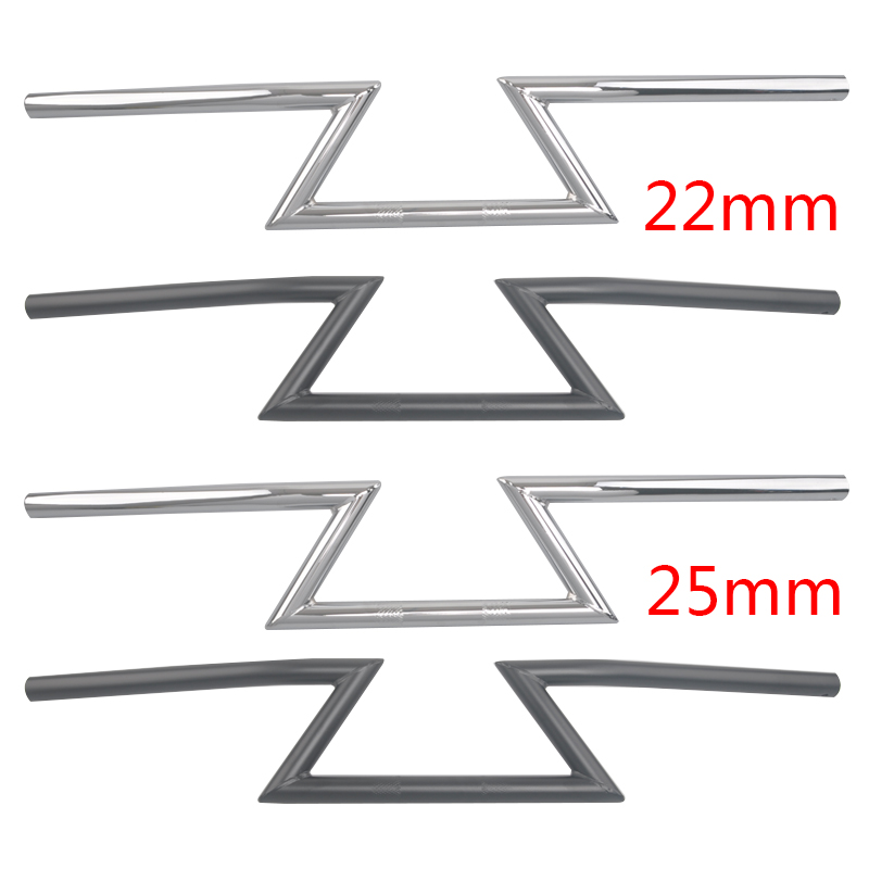 

Motorcycle 22mm/25mm Handlebar Drag Z Handlebars For Sportster 1200 883 Touring Chopper Bobber and more