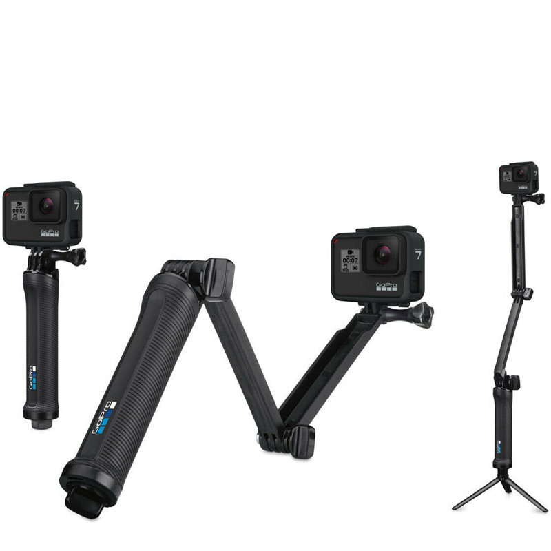 CAVALLETTO IN ALLUMINIO Monopiede Adattatore Staffa Supporto per GoPro Hero 3 4 5 6 UK