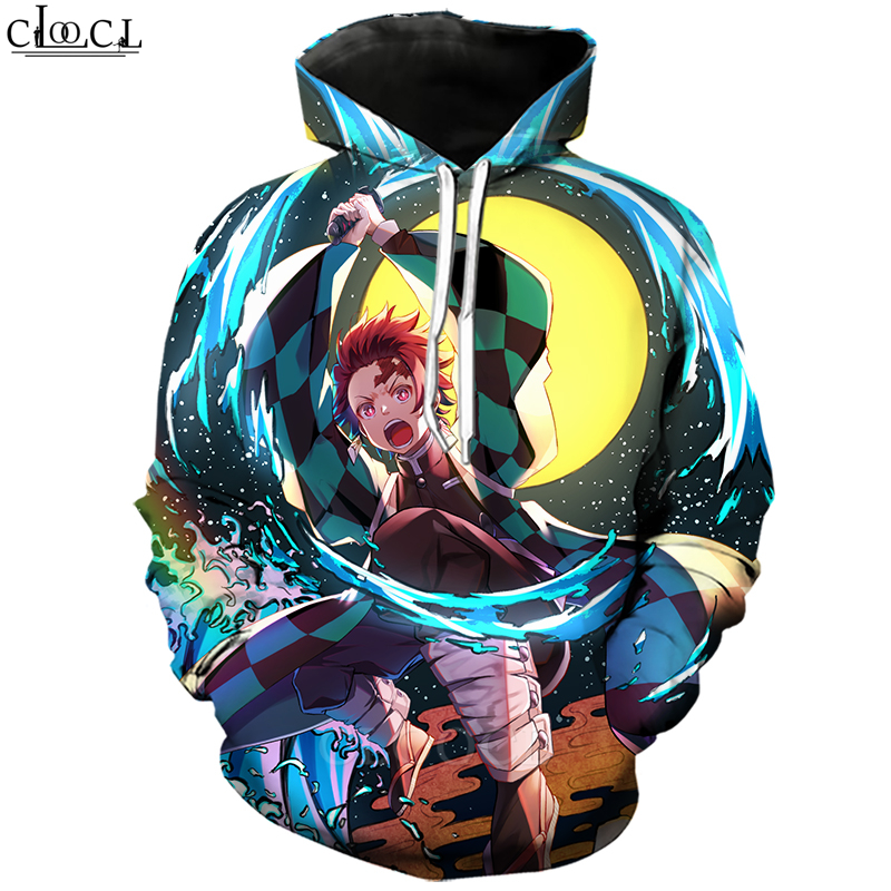

2020 New Style Demon Slayer Kimetsu No Yaiba 3D Print Hoodies Men Women Anime Clothing Long Sleeve Harajuku Hooded Pullovers, Hoodie 1