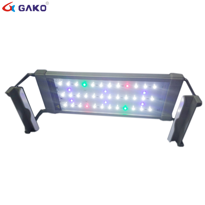 

30-50cm LED Aquarium Light Fish Tank Light Lamp with Extendable Brackets colorful for Aquarium LED lighting