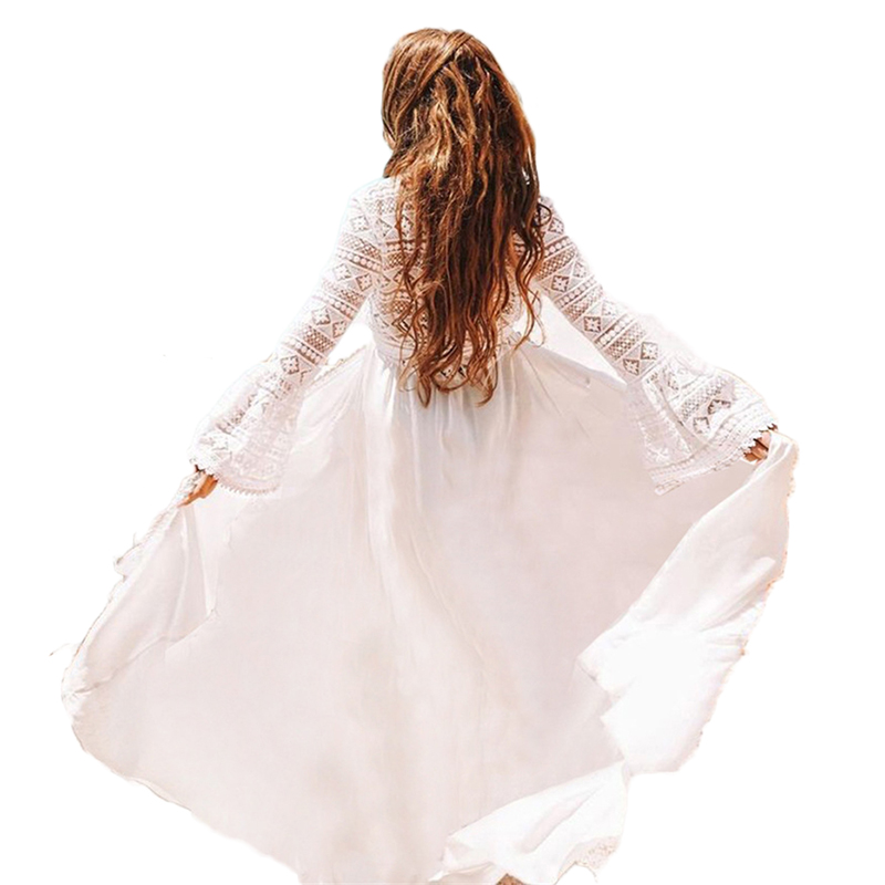 

2020 New style baby girl dress tail fashion white dress handmade dresses