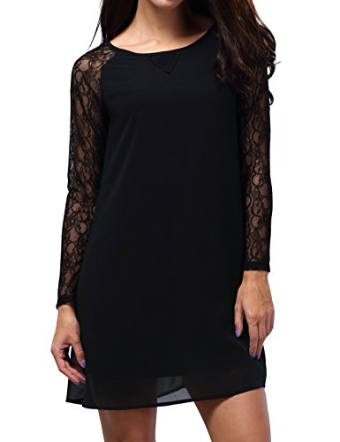 

BEPEI Dress, Women Lace In Point Chiffon Cocktail Clubwear, Blue