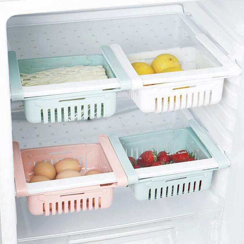 

3pcs Refrigerator Fruit Vegetable Storage Box Drain Storage Crisper Container for Home Store Restaurant (White