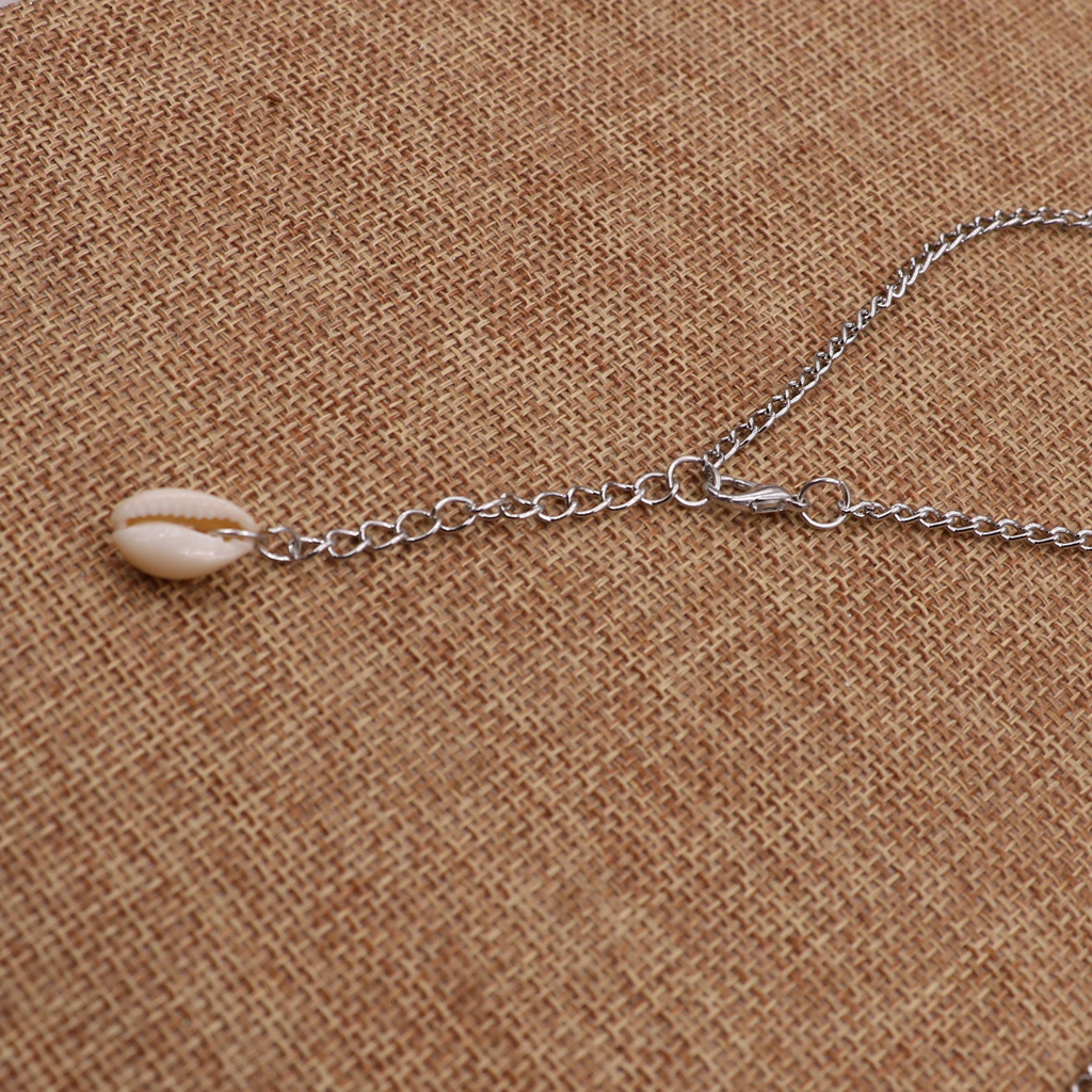 

Fashion Simple Natural Shell Short Necklace Chain Bohemian Beach Jewelry