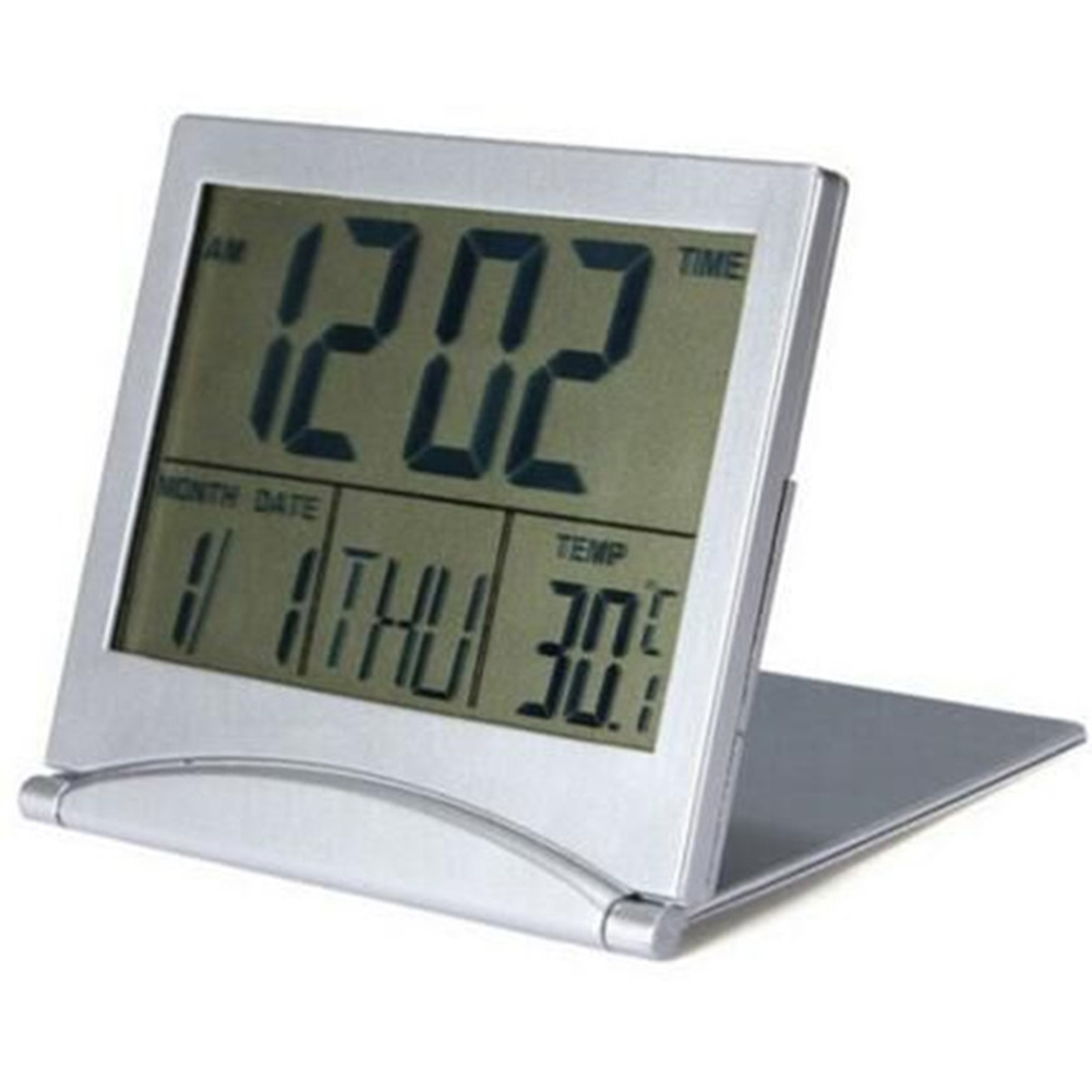 

Folding Portable Travel Digital LCD Display Calendar Alarm Clock