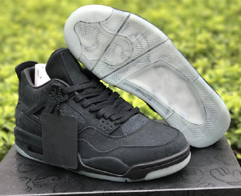 

Special Edition 4 Black Man Designer Basketball Shoes IV Collaboration Fashion Sport Zapatos Sneakers Come With Box