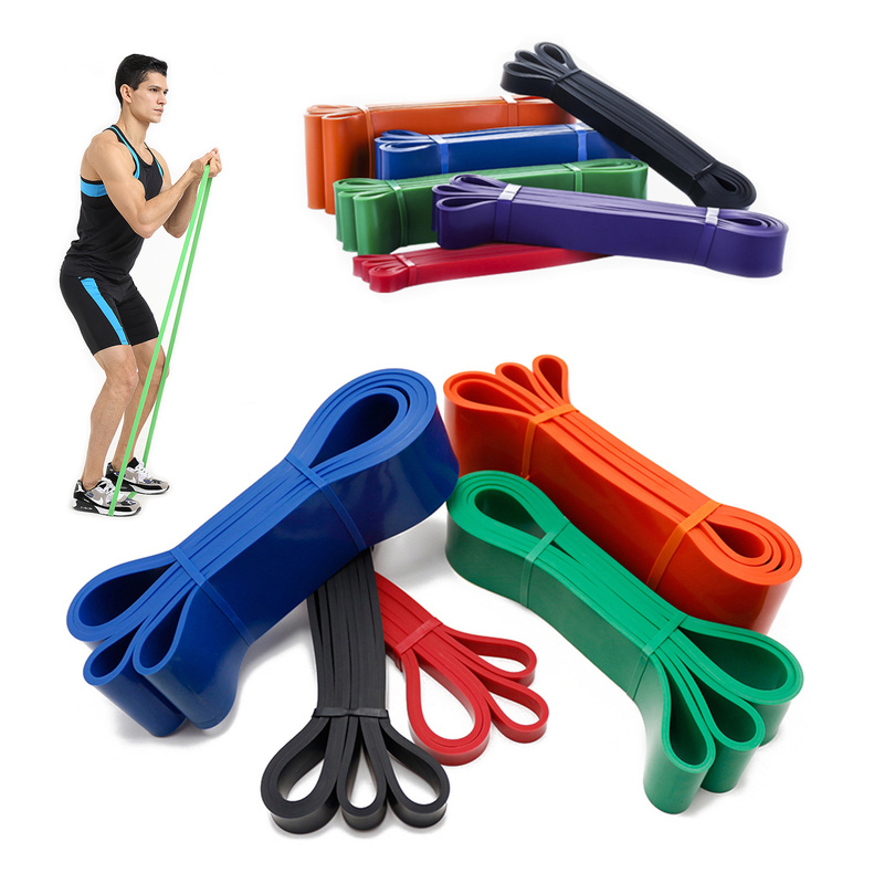 

Fitness Rubber Resistance Bands Set Fitting Yoga Band Pilates Elastic Loop Crossfit Expander Strength Gym Exercise Equipment