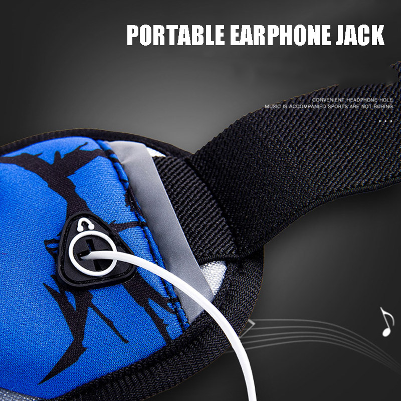 

Sport Waist Packs Bag Outdoor Multifunctional Thin Pockets Waterproof Bum Bag Pouch Belt H7JP, Orange