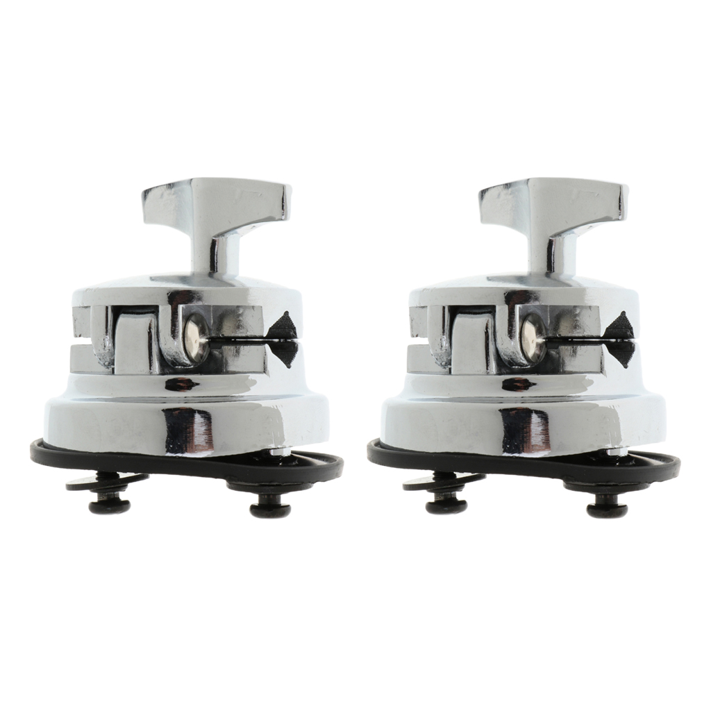 

2Pcs Drum Bottom Mount Clamp Drum Support Percussion Bracket Accessories