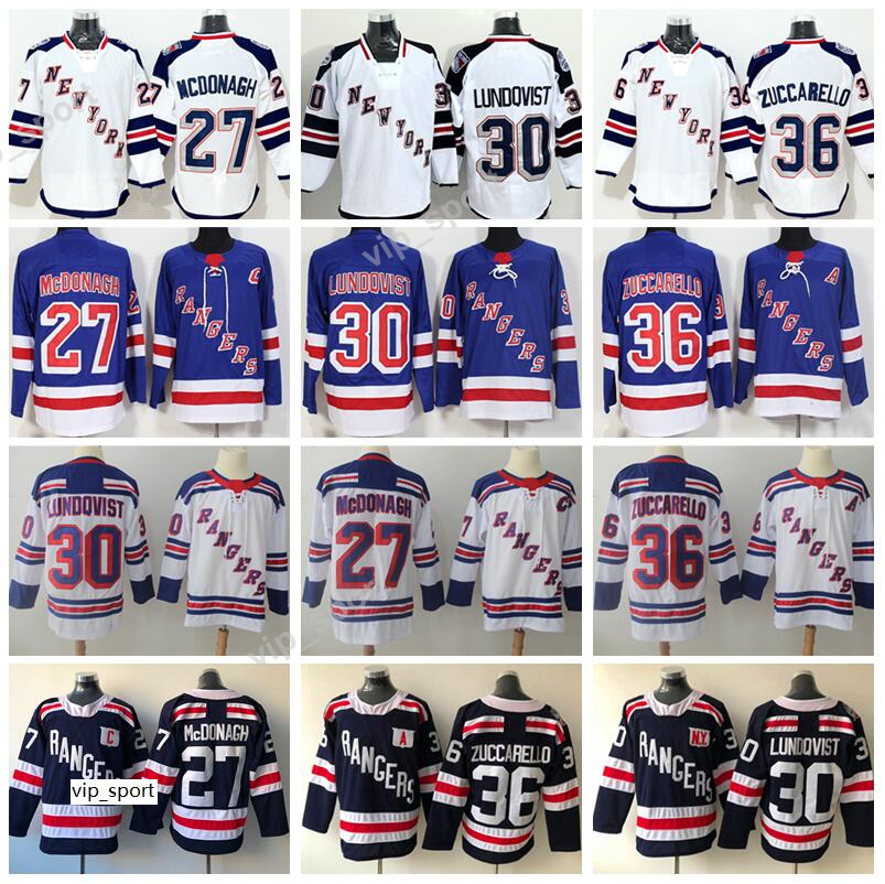 

New York Rangers 27 Ryan McDonagh Jersey Hockey 61 Rick Nash 10 J.T. Miller 22 Kevin Shattenkirk 93 Mika Zibanejad Chris Kreider, 2014 stadium series