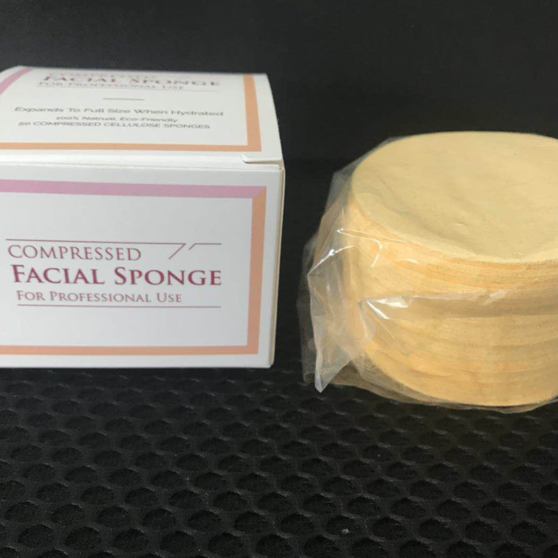 

Compressed Natural Cellulose Facial Sponges (50 Count) 65mm*10mm Compressed sponge for professional use 50pcs/set Hot Sale