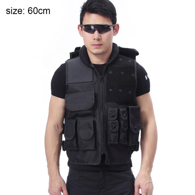 

Outdoor Vest Tactical Multi Pocket Vest Hunting Camping Hiking, S extended
