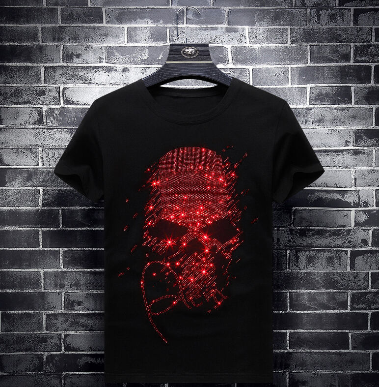 hommes tshirt forage chaud design europe 100% coton T Shirts New Men Arrivée style d'été à manches courtes tshirt hommes