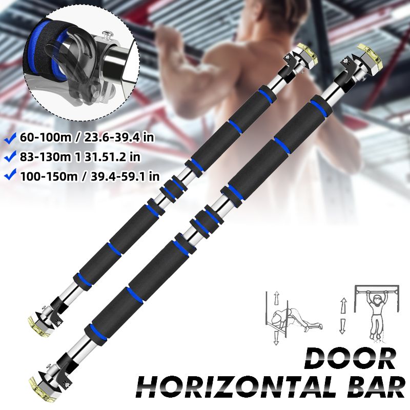 

Household Sport Workout Pull Up Arm Training Sit Up Bar Fitness Push Equipm Door Horizontal Steel Adjustable Training Bars