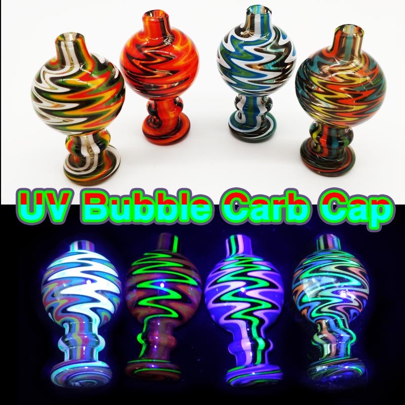 

Hot Colorful Glass Bubble Cap 26mmOD Glass Carb Caps for Flat Top Quartz Banger Nails Glass Water Bongs Pipe Dab Rigs