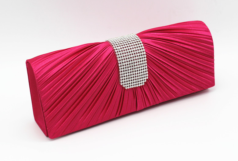 

Designer-Shoulder Bag Messenger Bag Bride Clutch, Hot pink