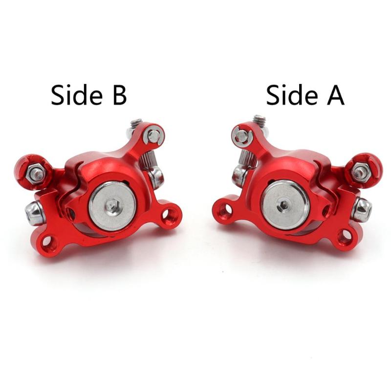 

Red Front / Rear Disc Brake Caliper for 2 Stroke 33cc 43cc 49cc Mini Moto Kids Dirt Pocket Bike Go Kart Gas Scooter ATV Quad