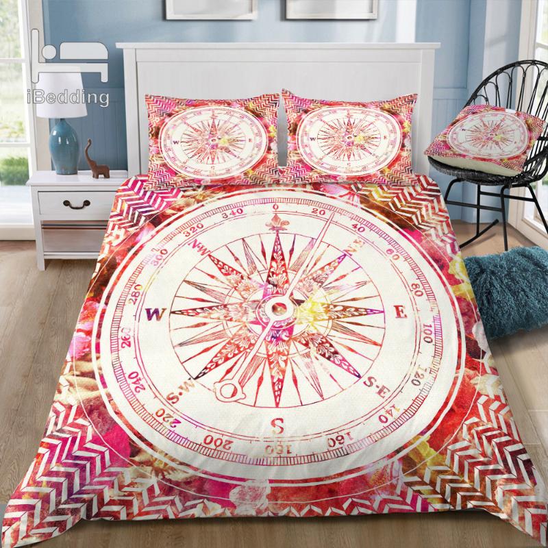 

Follow Your Own Path Pink 3D Bedding Set Printed Duvet Cover Set Queen King  Size