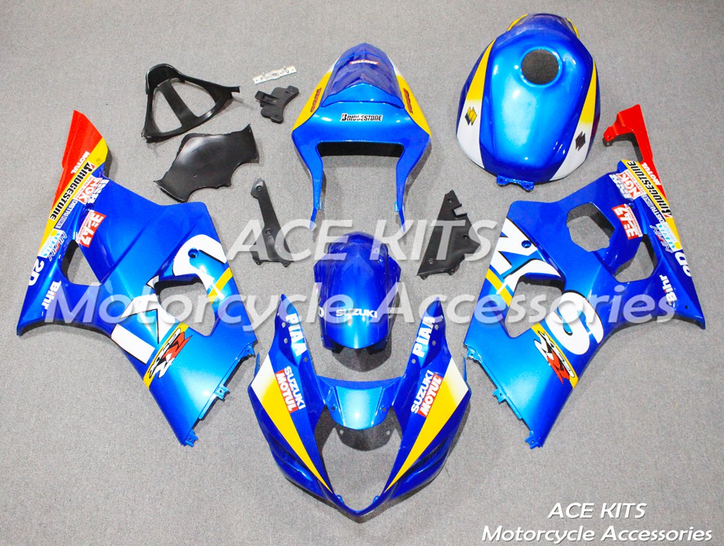 

New Hot ABS motorcycle Fairing kits 100% Fit For Suzuki GSXR 1000-K3 GSXR 1000-K3 2003 2004 All sorts of color R4, Blue
