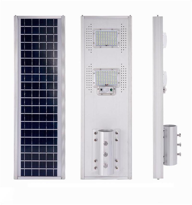 

50W 100W 150W LED solar street light Outdoor Waterproof IP66 Integrated design 5 Working Modes PIR sensor Smart light