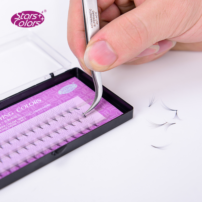 

6D Silk Fake Lashes Eyelashes Extensions Eye lash Curl C&D Lashes Makeup cilia beauty makeup Extensions