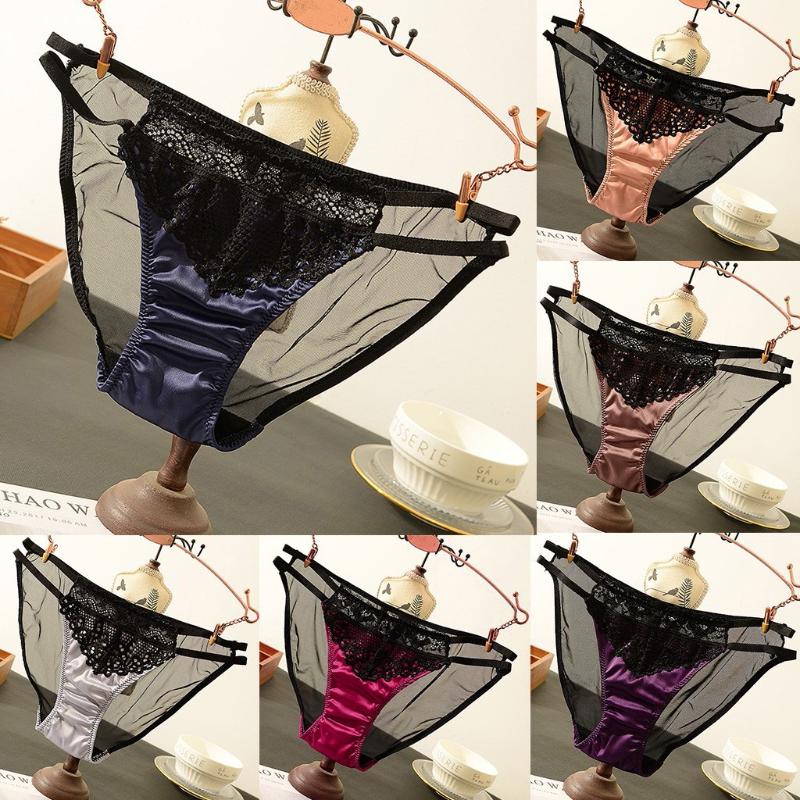 

Women sexy underpants Personality Multi-Color panties Lace Underwear Ladies Hollow Out Underwear lingerie ropa interior femenina, Beige
