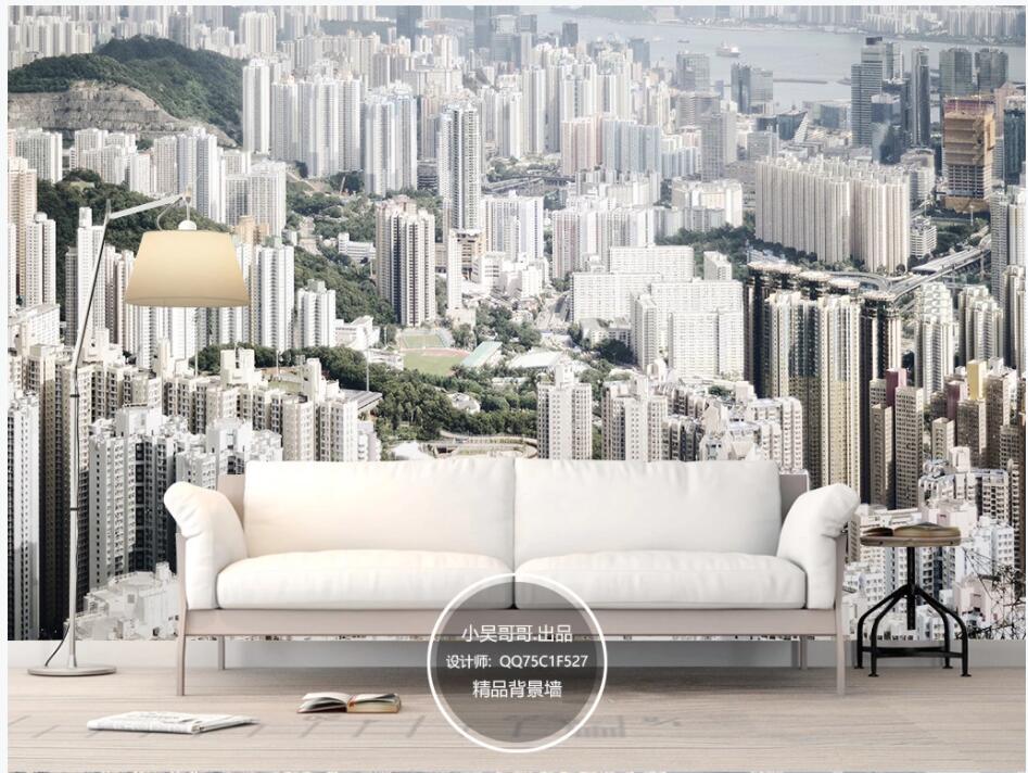 

3d wallpaper custom photo mural on the wall European minimalist urban architecture home decor living room photo wallpaper for walls 3 d, Non-woven