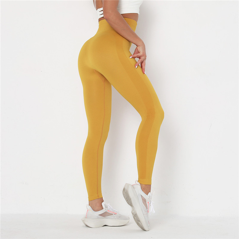 

Gym Sports Leggings Seamless Fitness Yoga Leggings Running Gym Sports Pants High Waist Yoga Women Jogging Pants, Dark purple