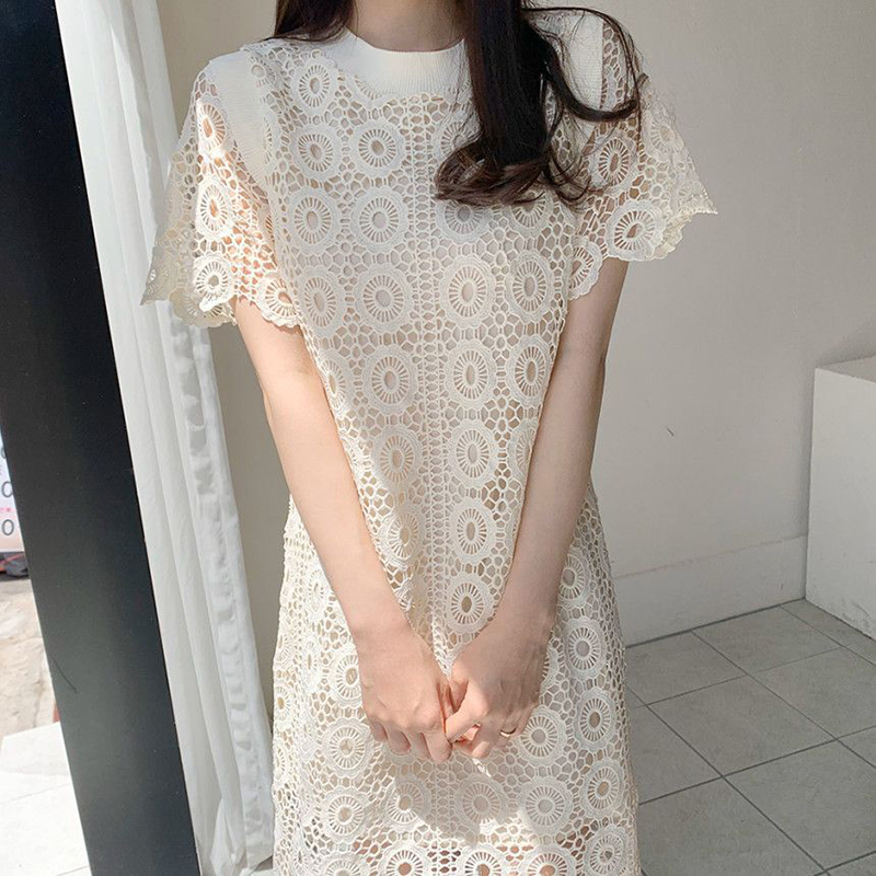 

2020 New Brand Summer Maternity Dress Woman Elegant Large Size Dresses Pregnant Woman Dress MD-02488, Beige