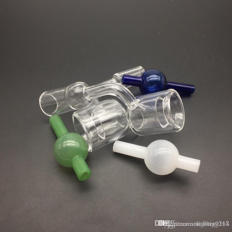 

Quartz Thermal Banger with glass Carb Cap with XL XXL Double Walls 10mm 14mm Male Female 45 degree 90 degree Thick Ball Glass Carb Caps