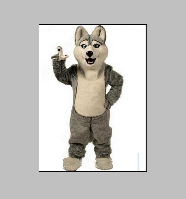

2020 Factory Outlets Husky Dog Mascot Costume Adult Cartoon Character Mascota Mascotte Outfit Suit Fancy Dress Party Carnival Costume, As pic