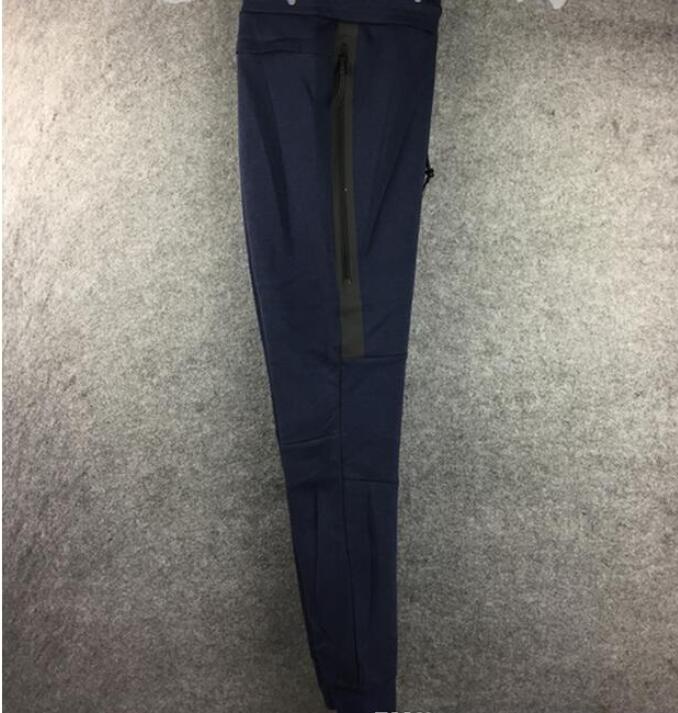 

Wholesale Tech Fleece Sport Pants Space Cotton Trousers Men Tracksuit Bottoms Man Jogger Tech Fleece Camo Running pant 2 Colors, Black;white