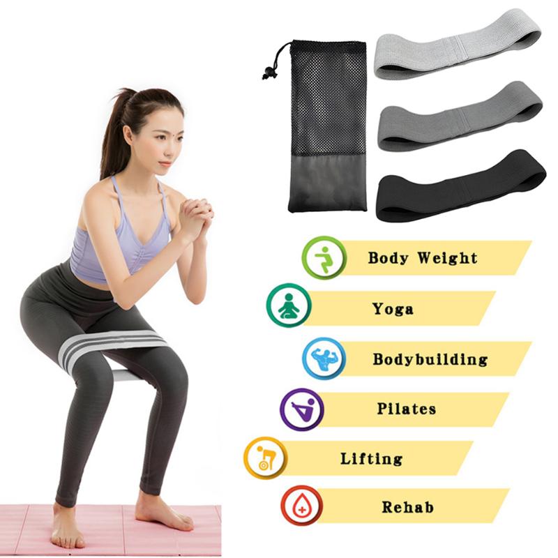 

Loop Booty Band Kit Yoga Sport BuLift Elastic Workout Resistance Belt Pilates for Easy Safety Working-out Ornaments