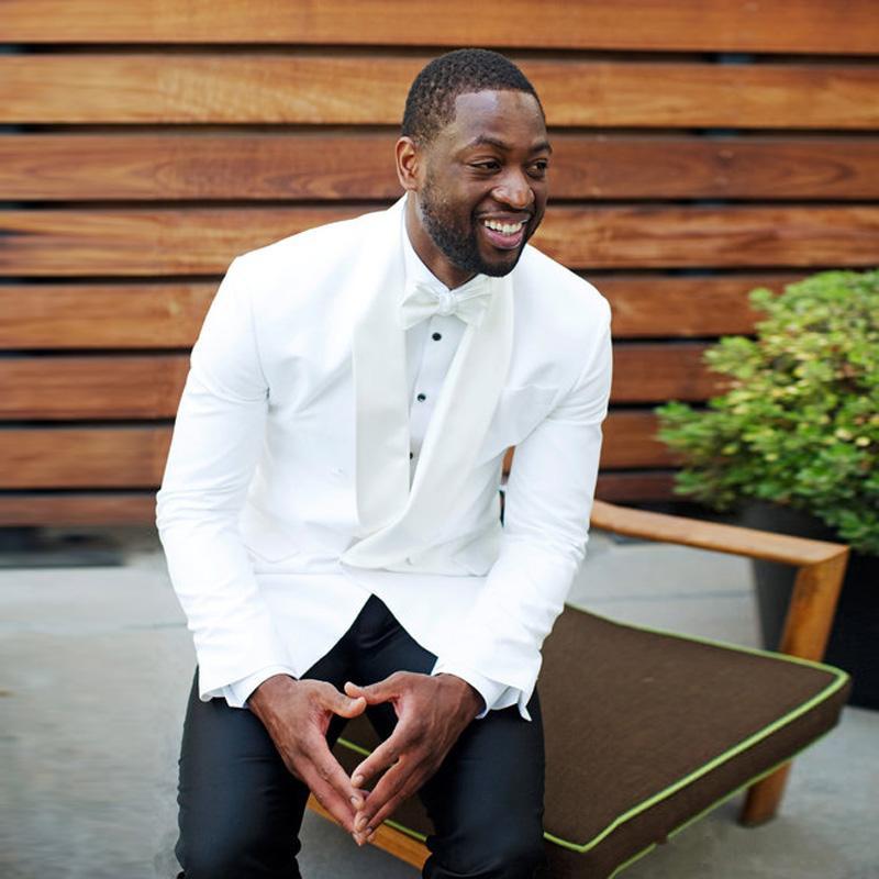 

Wedding White Men Suits Shawl Lapel Slim Fit Groom Tuxedos Vintage Men Blazers Groomsmen Prom Suit 2 Pieces (Jacket+Pants, Dark grey