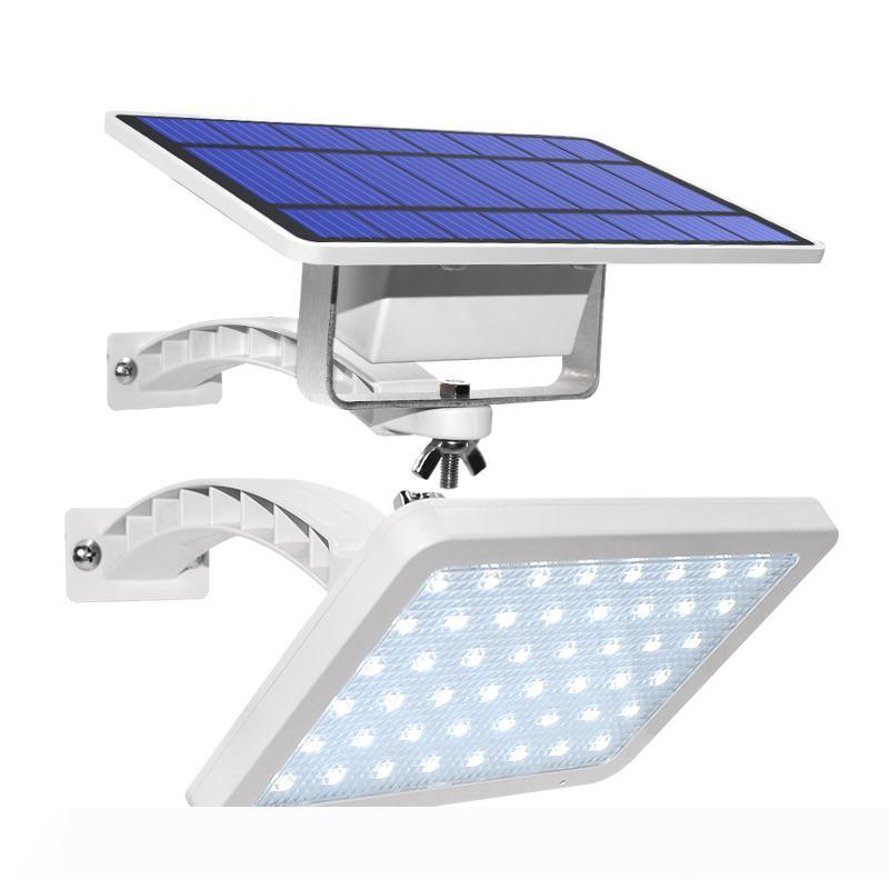 

800lm Solar Lamp 48 leds Solar Light For Outdoor Garden Wall Yard LED Security Lighting With Adustable 90 Degree Lighting Angle