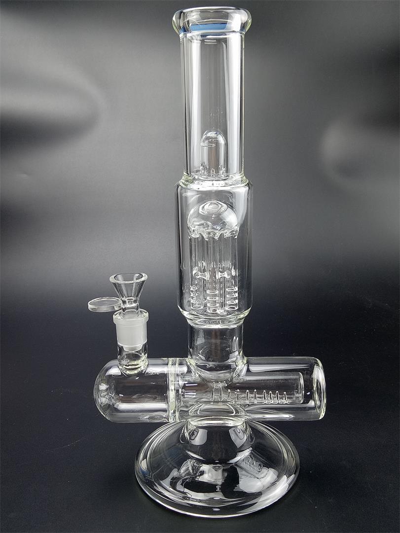 

Upgrade Filter Glass Water Bongs Arm Tree and Inline Perc Percolator Dab Rigs 13Inch Hookahs for Smoking Accessories