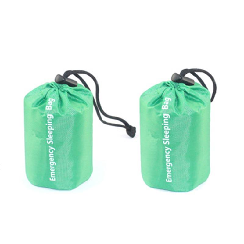 

2x Emergency Sleeping Bag Thermal Waterproof Camping Survival Camping Hiking