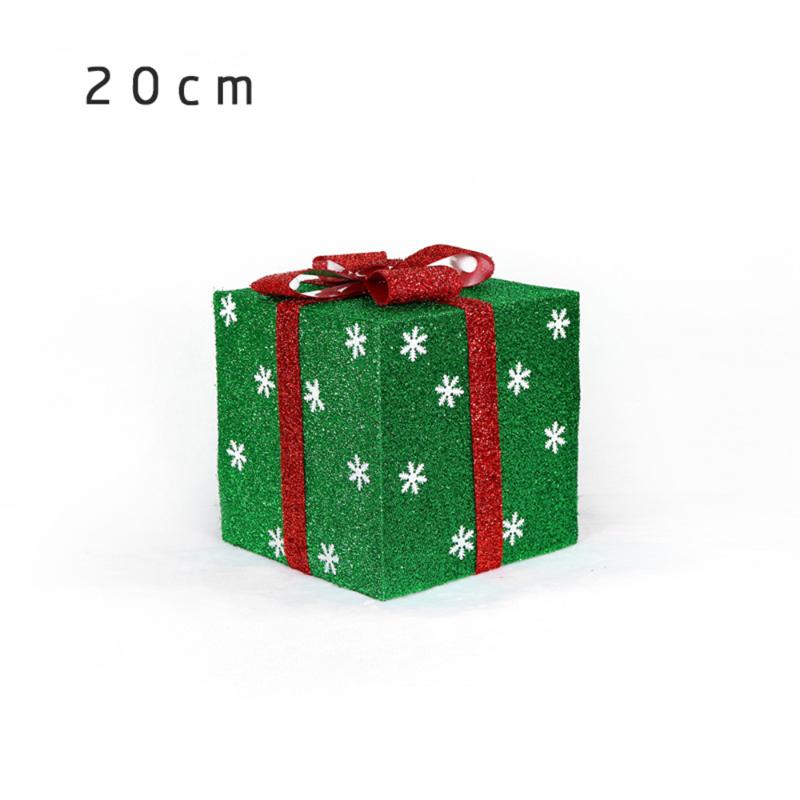 

Christmas Decoration Gift Box Specialty Store Supplies Shop Super Scene Decoration Snowflake Gift Package Santa Paper