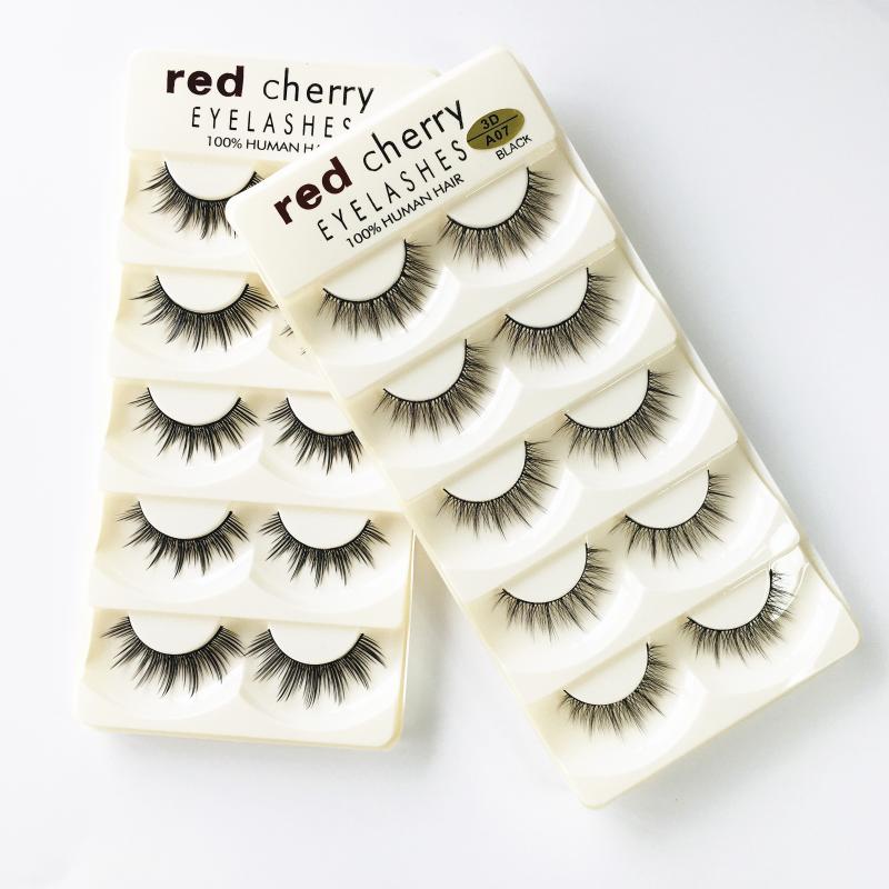 

5 Pairs Natural False Eyelashes 3D Lashes Makeup Tools Fake Lashes Eyelash Extension Mink Eyelash for Beauty Synthetic Hair Lash