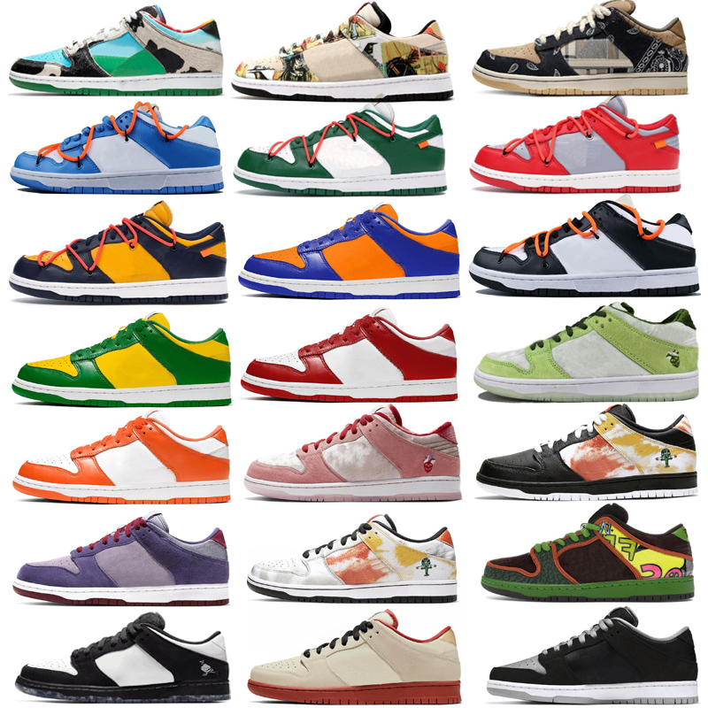 

2020 New Chunky Dunky Running Shoes Low Authentic Sneakers Paris SP Brazil VALENTINE Concepts x Mens Womens Sports Skate Trainers, White;red