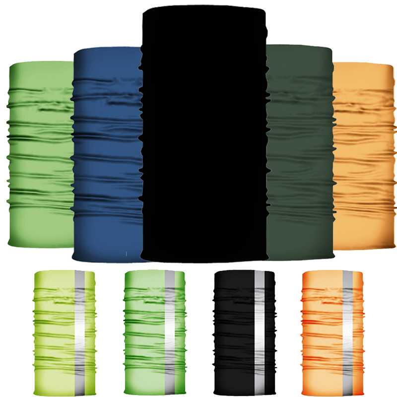 

Cycling Caps & Masks Reflective Magic Neck Gaiter Face Shield Tube Warmer Outdoor Camping Ski Fishing Bandana Headband Scarf Men Women, S99